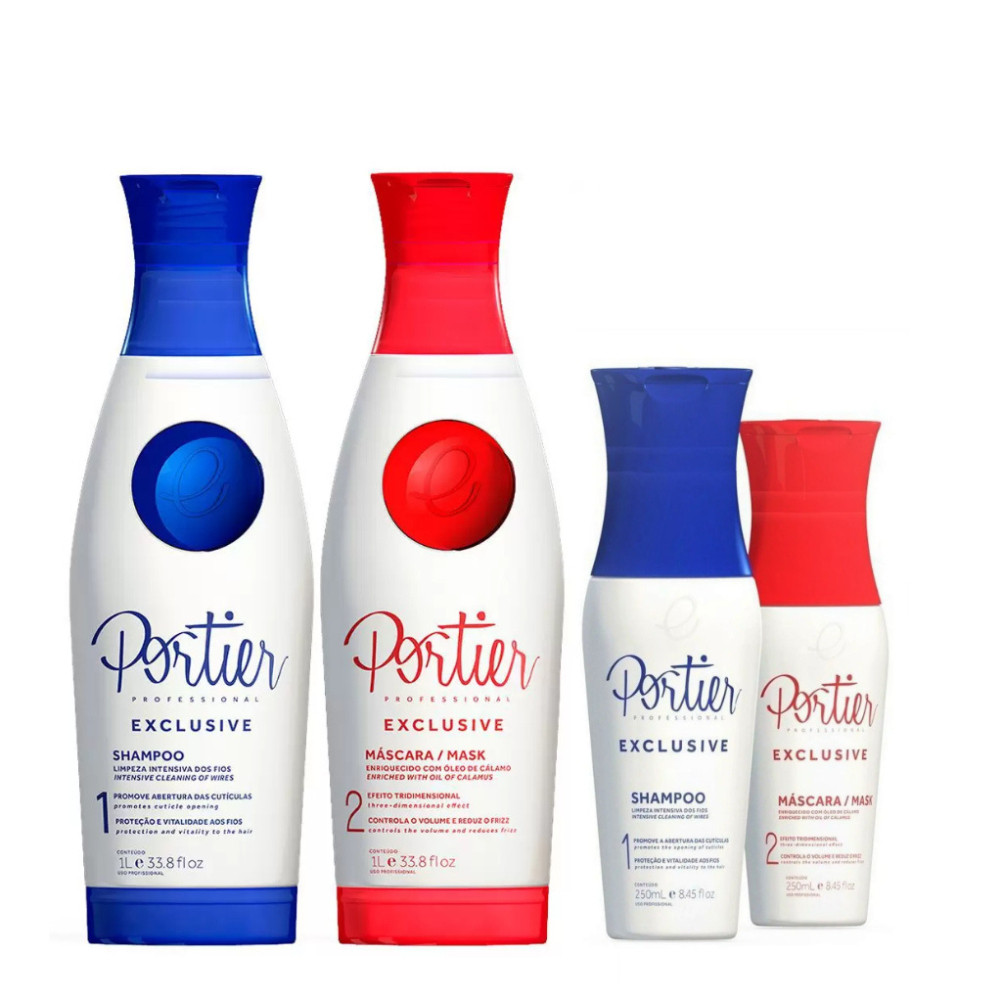 Progressiva Portier Exclusive Fine Kit Escova