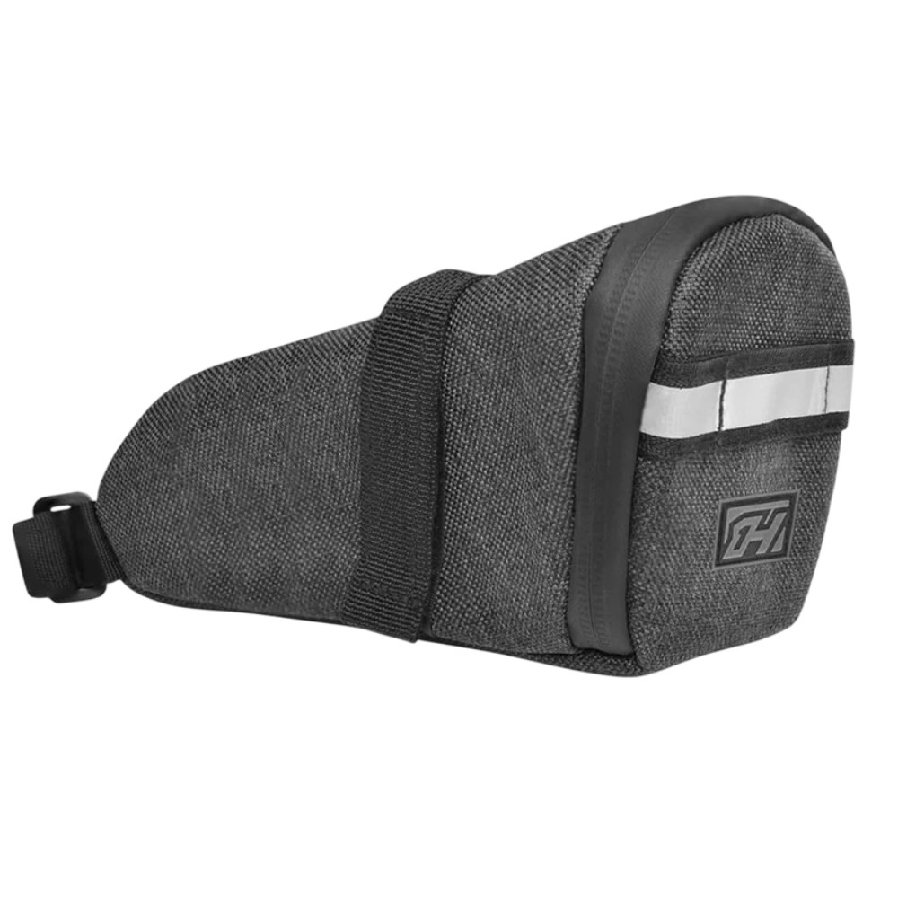 BOLSA DE SELIM HIGH ONE URBANA TAMANHO M COM VELCRO PRETA