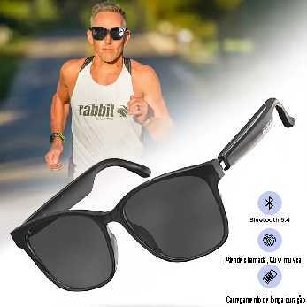 ÓCULOS DE SOL INTELIGENTE MUSICA FONE BLUETOOH SMART