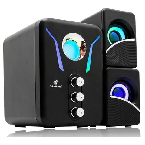 Caixa de Som Gaming RGB Goldenultra Carry PC-GTx889