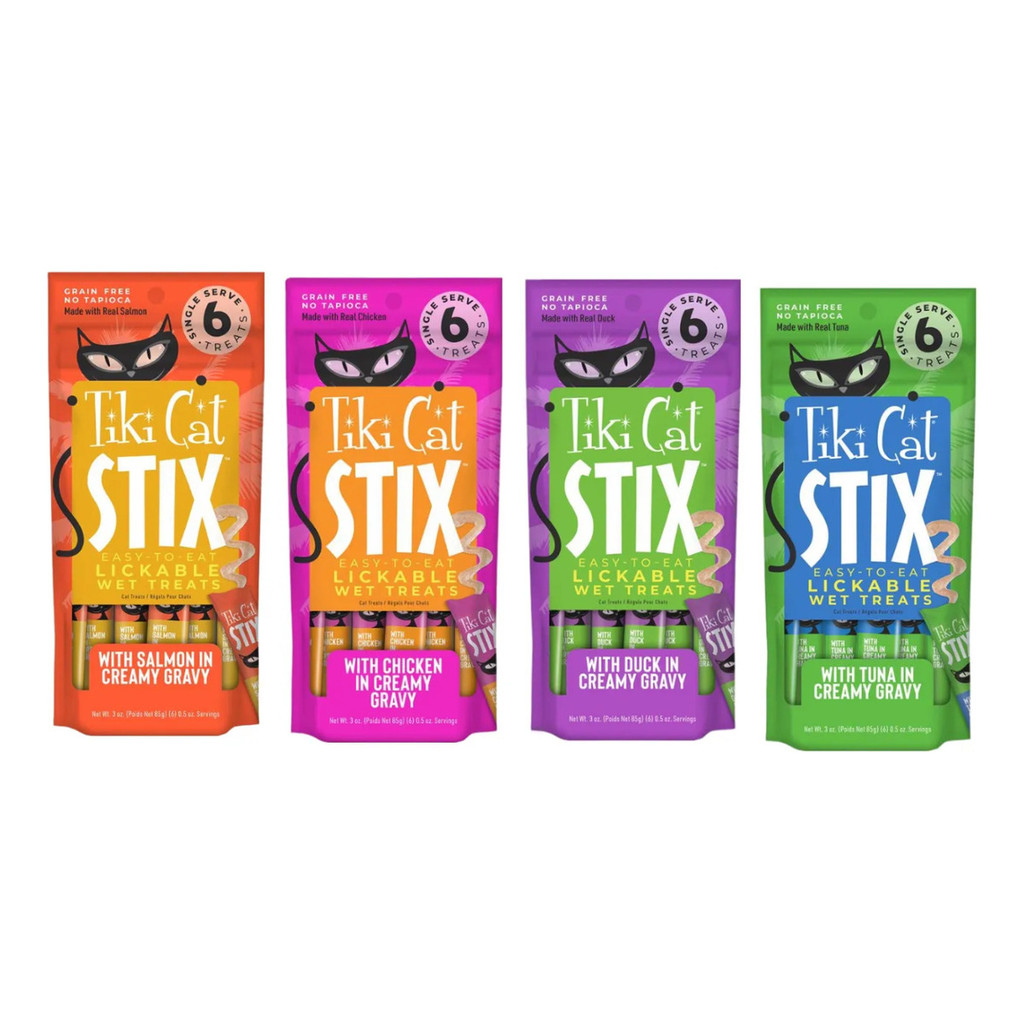 Tiki Cat Stix 85g - Kit Com Todos Os Sabores