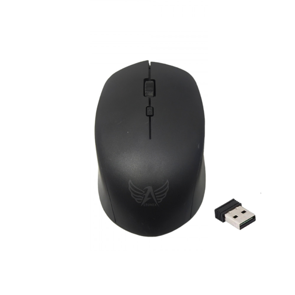 Mouse Sem Fio 1600dpi Wireless a Pilha