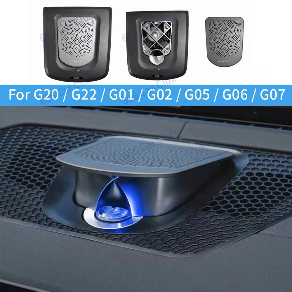 11 Colours LED Car Interior Decoration Elevating Speaker For G20 G22 G08 G01 X3 G02 X4 G05 X5 G06 X6 G07 X7 Electric Audio Cover