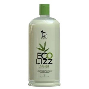 Escova Progressiva Organica Ecolizz Bambu Sem Formol Original 1 Litro Lord Cosmeticos
