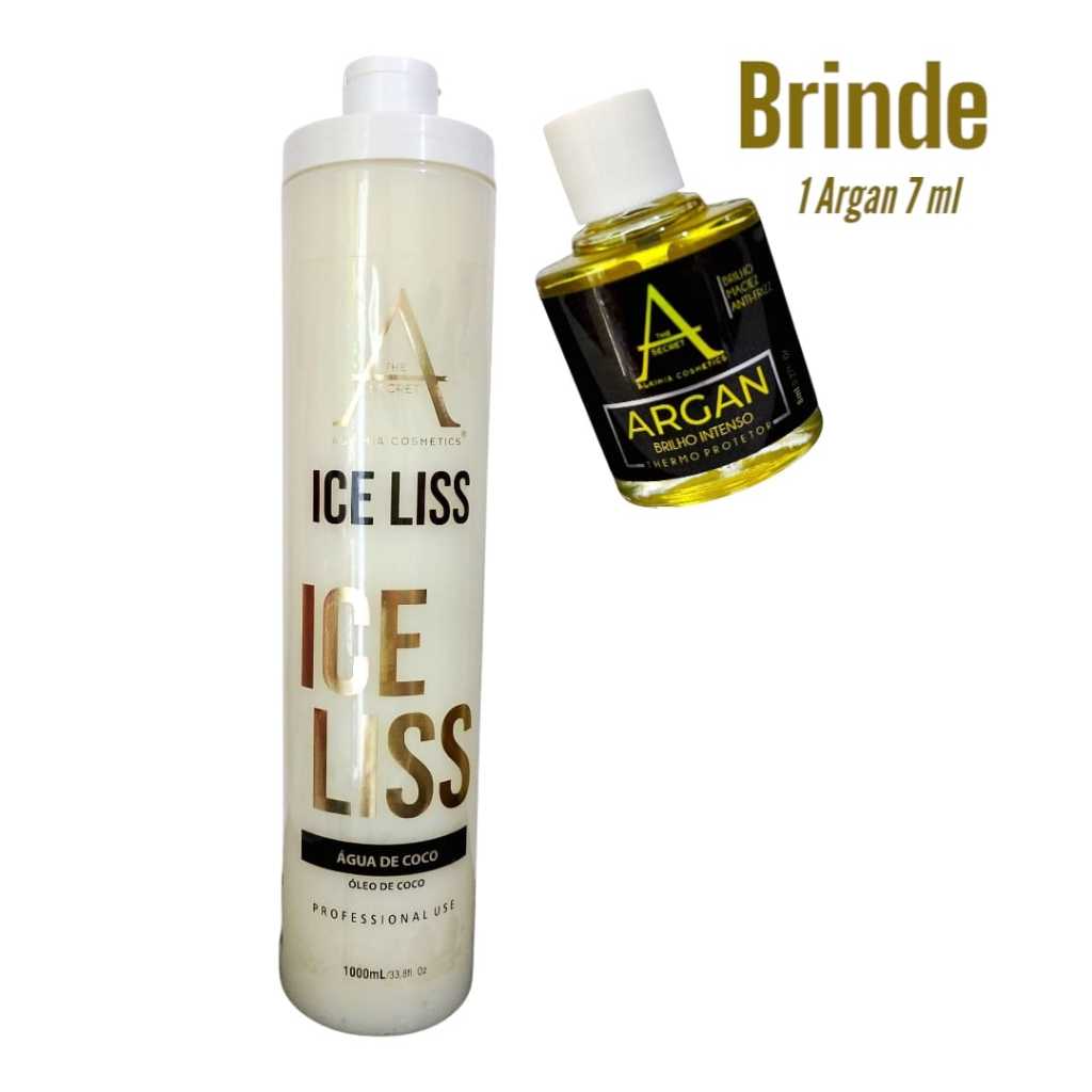 Escova Progressiva Ice Liss 0% Formol - Alkimia Cosmetics 1L