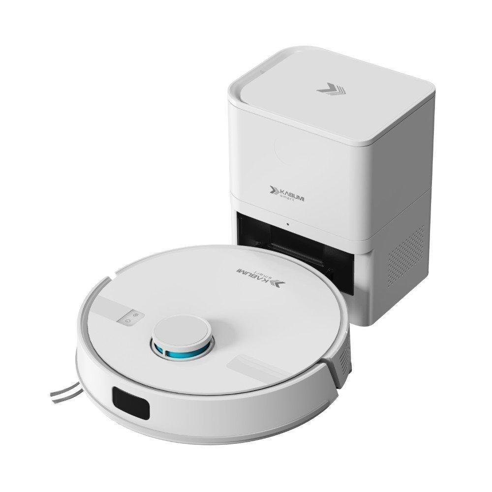 Robô Aspirador Kabum Smart K800 Pro 13000pa Branco