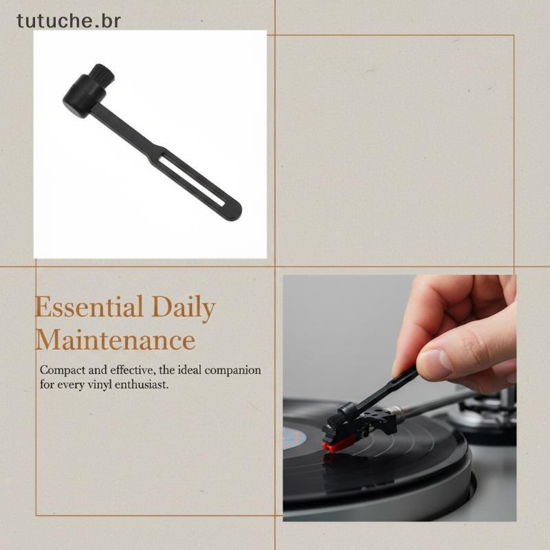 TU Turntable Fonógrafo Stylus Brush Anti-Poeira Vinil Record Player Cleaner BR
