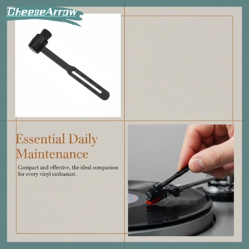 CC Turntable Fonógrafo Stylus Brush Anti-Poeira Vinil Record Player Cleaner BR