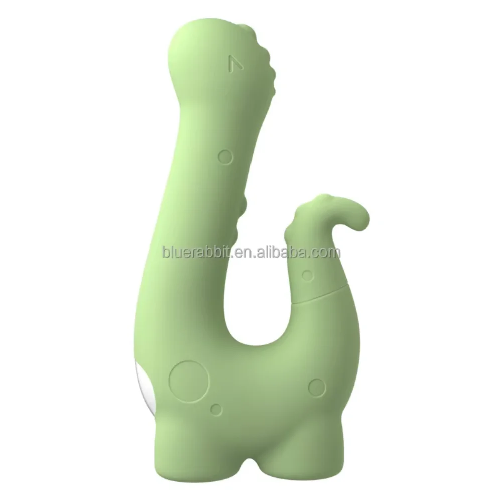 Cute Dinosaur Erotic Vibrator Little Dino Sucking Heating Clitoris Massager Wholesale Cute Sex Toys