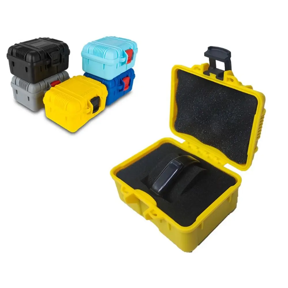 Plastic Watch Travel Case Portable 1 Slot Bracelet Storage Box Waterproof Shockproof Jewelry Storage Case Safety Toolbox