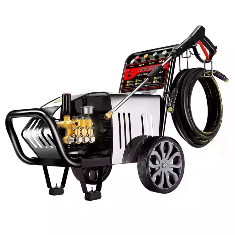 200bar High Pressure Washer 2900psi Portable Car Washing Machine Professional 4kw 220v Electric Cleaner