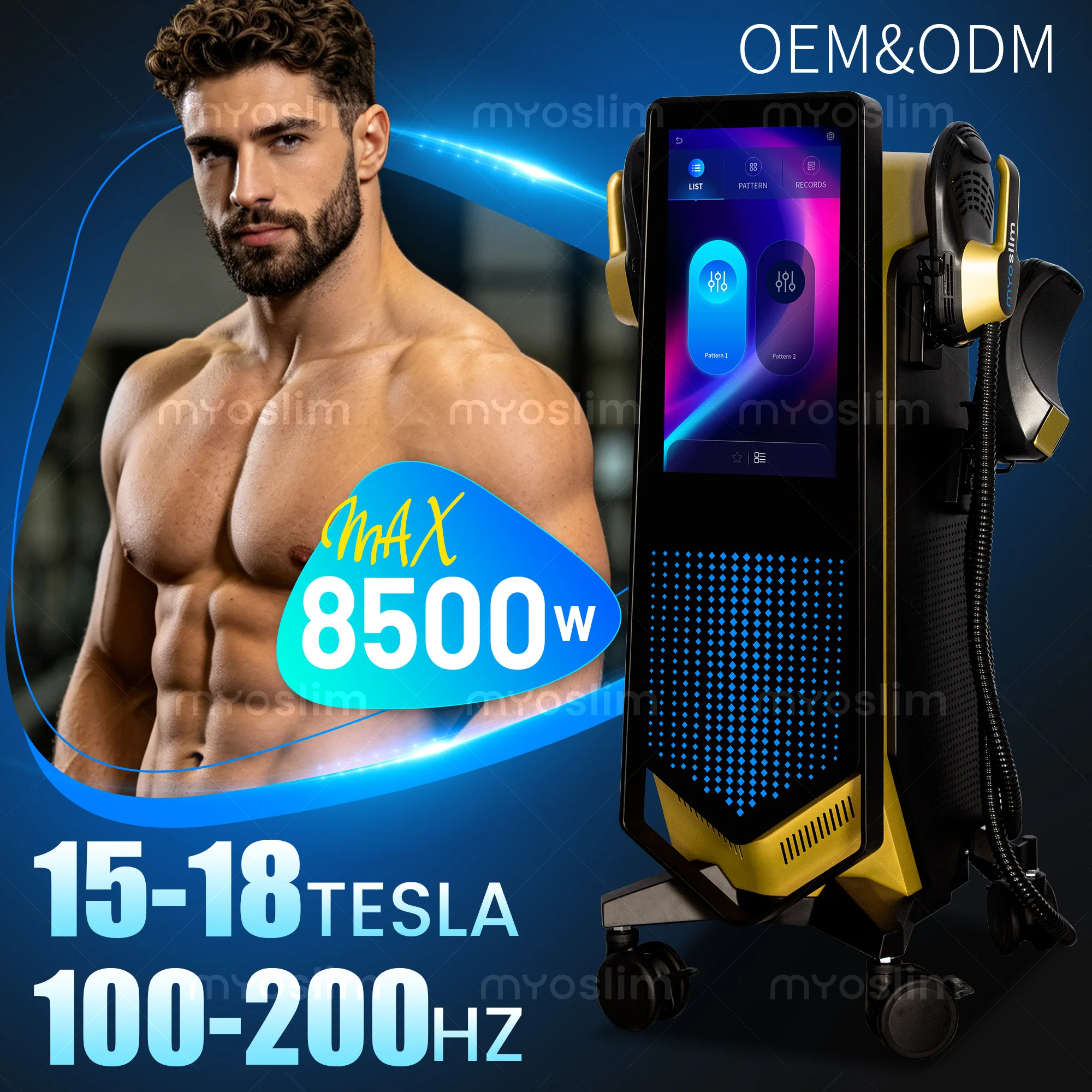 MYO Slim EMS ZeroBody Sculpt Machine Facial Burns Fat To Increase Muscle Firming Skin Face Lifting Shaping Slimming Weight Loss