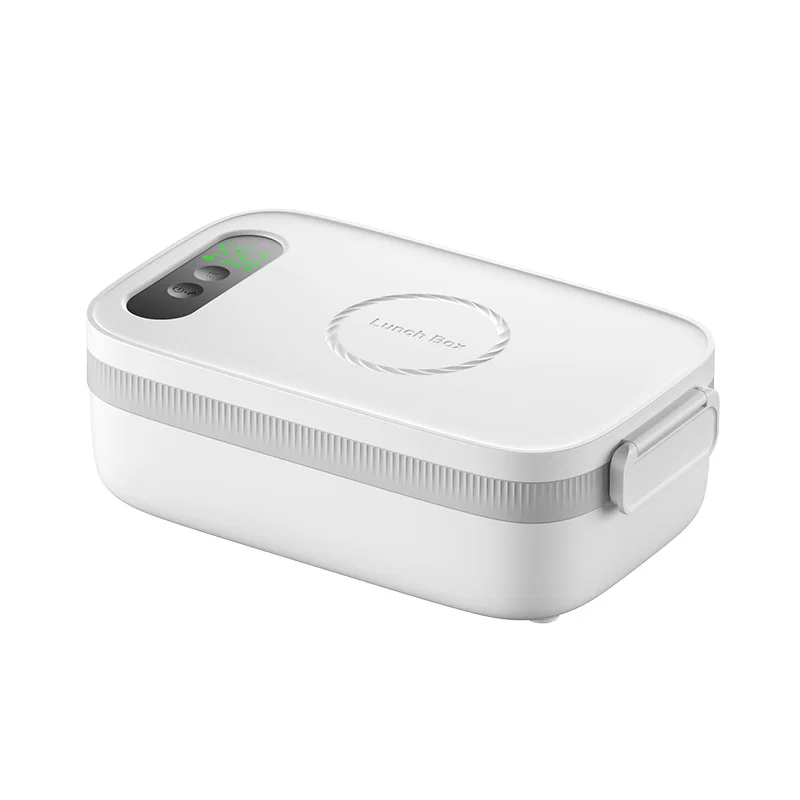 Cordless Electric Lunch Box 14000mAh Rechargeable Self-Heating Food Warmer Portable Dishwasher Safe Timer Function Car Office