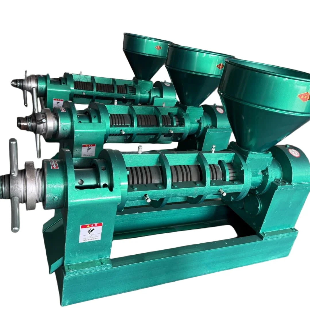 Luoyu Fully Automatic New Line Peanut Rapeseed Sunflower Soybean Oil Pressing Extraction Machine High 10kg/h Capacity