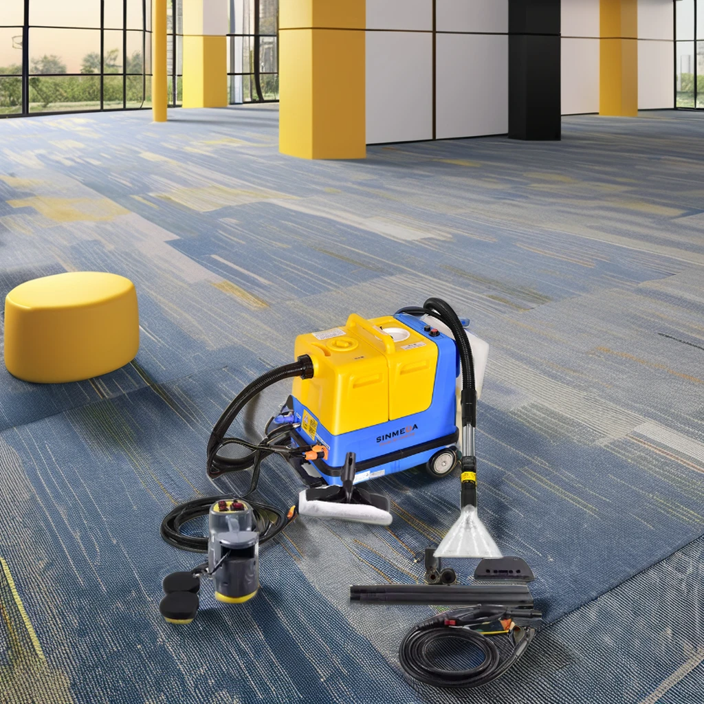 New Industrial Steam Cleaner for Car Mats Sofa and Carpet Cleaning Plastic Floor Mat Washing Machine with Core Motor Component