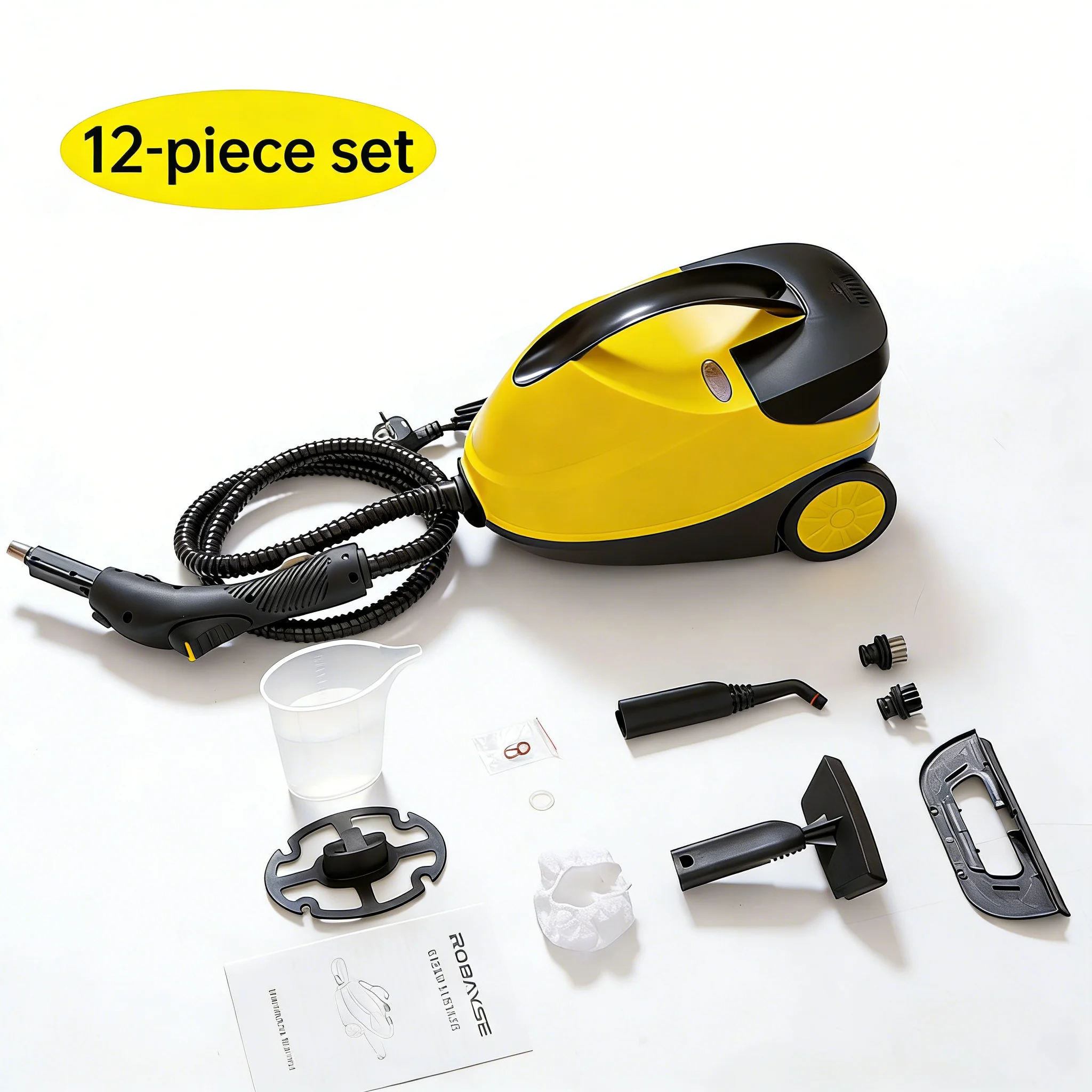 2000 watt portable steam cleaner for sofas, floors, car depths