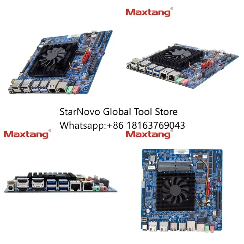 2026 Hot! Maxtang New 12th Gen Alder Lake P Series Processor Based Mini ITX Motherboard 2 LAN 1 SATA 2 M.2 PCIe4X GPIO