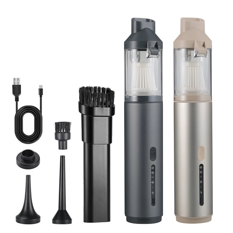 Powerful 16000PA Car Wireless Vacuum Cleaner 3 in 1 Portable Handheld Mini Cordless Vacuum with 120W Power ABS Material