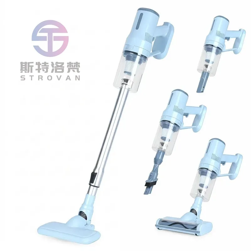 600W Wired Vacuum Cleaner 16000Pa Suction 2 in 1 Handheld Vacuum for Home Carpet Floor