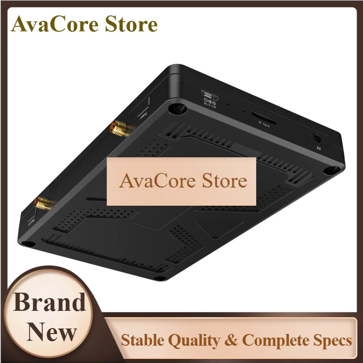 AvaCoreEachine Moneagle 5 Inch FPV Monitor With Diversity Receiver For Drone Racing And Aerial Photography