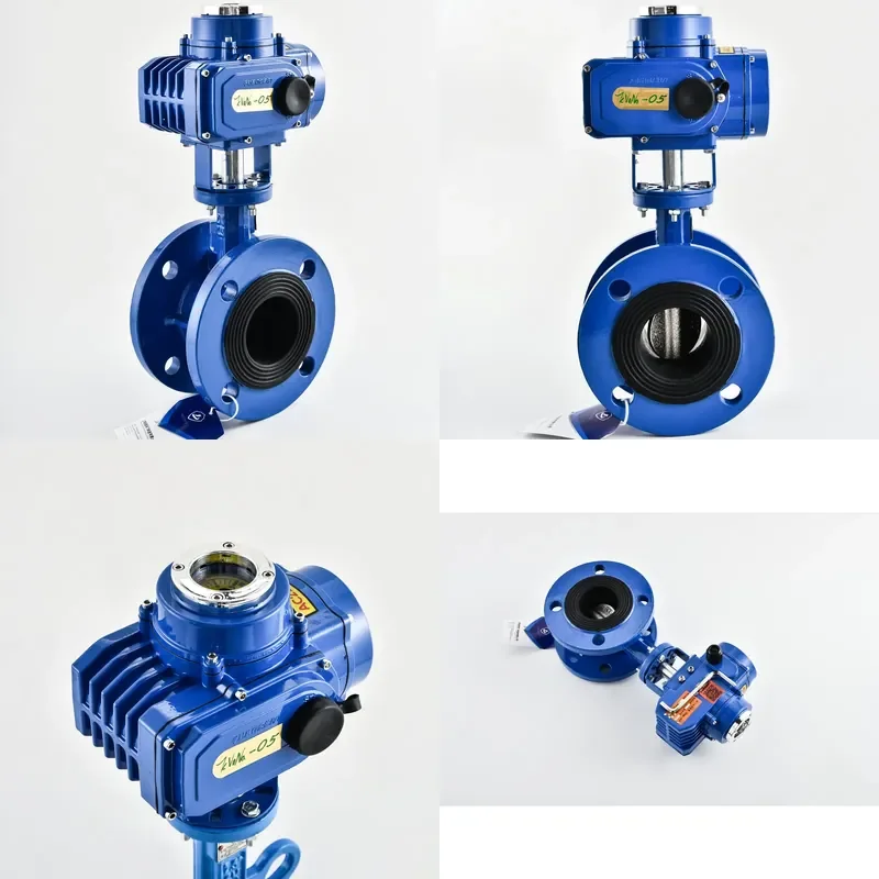 High Quality PN16/PN25 Electric & Manual Butterfly Valve for Waterworks High Temperature Resistance