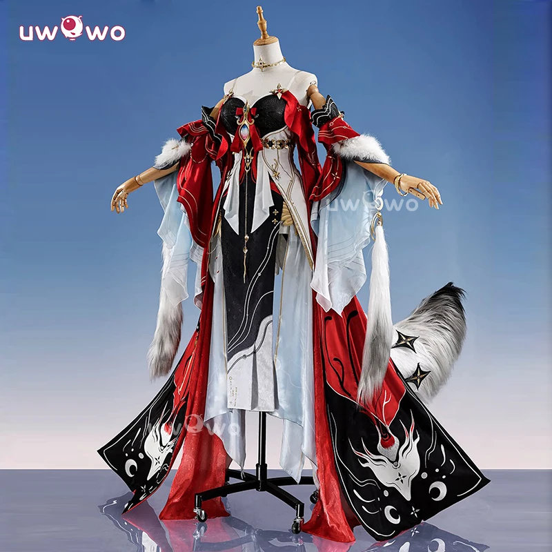 UWOWO Hsin Cosplay Collab Series:Game Wuthering Waves WuWa Hsin Cosplay Costume Delux Hsin Cosplay Halloween Costume