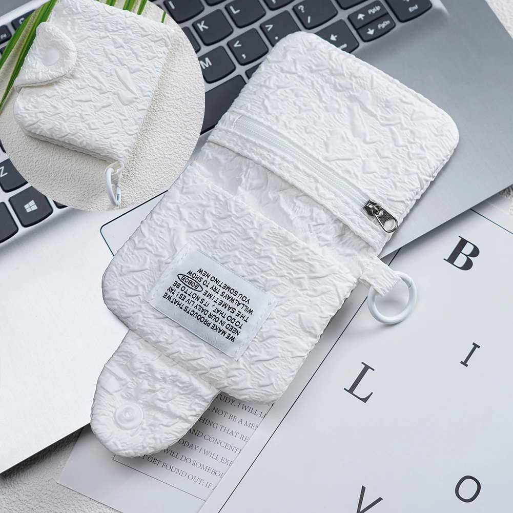 1 Pc Simplicity Card Purse for Women Girl Fashion Chic Student  Card Holder Wallet Mini Portable Cute Coin Storage Bag