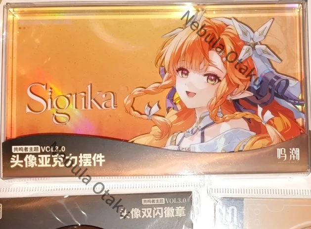 Wuthering Waves SIGRIKA Acrylic Ornaments Acrylics Brick Desktop  Cosplay Official Legal Copy Exquisite Gifts Anime
