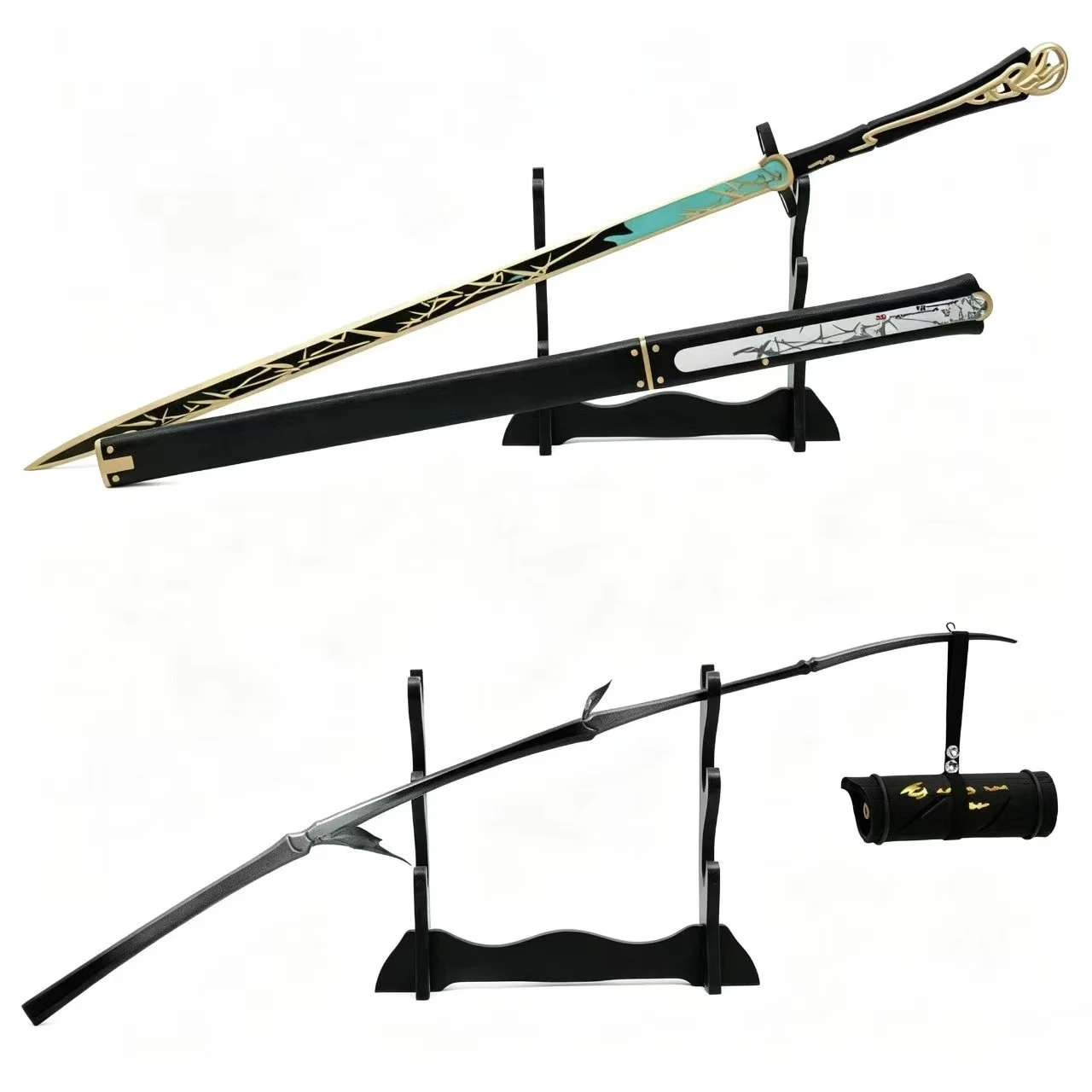 Qiuyuan Cosplay Props Game Wuthering Waves Sword Scabbard Flagon Halloween Christmas Props Accessories