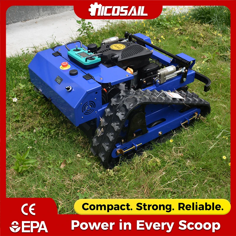 Custom 2026 New QL500 Remote Control Lawn Mower, 24V Battery 5-8H Charging, EPA/CE, Universal for US & EU Garden