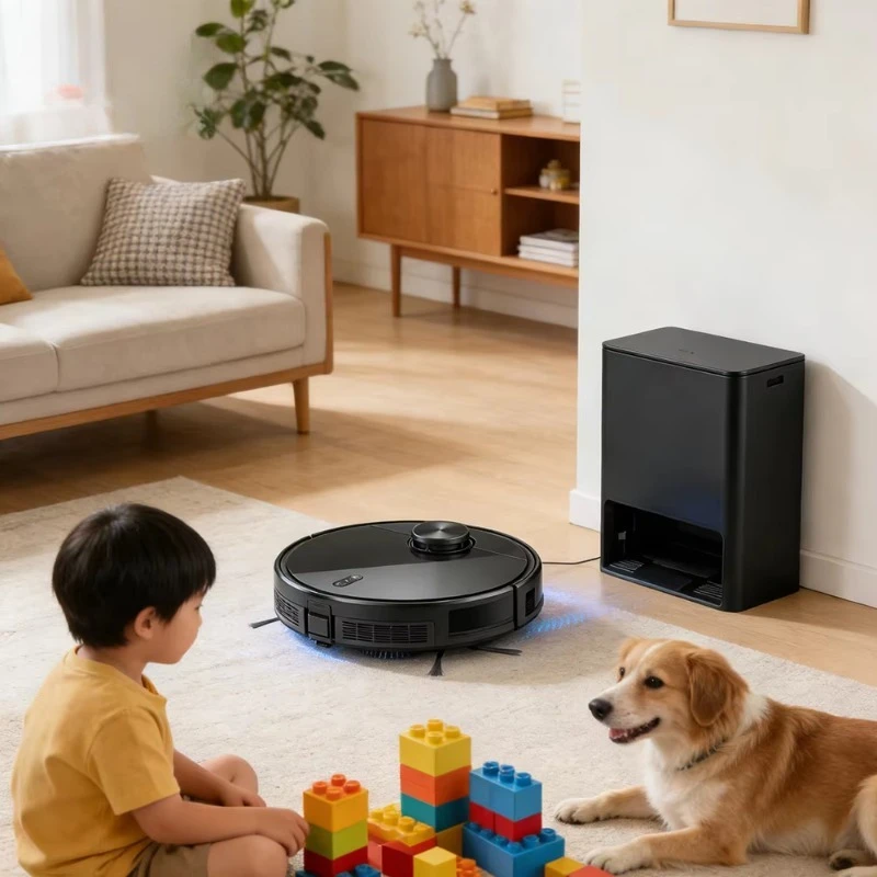 Airo Sweeping Mopping Robot Vacuum Cleaner Washing and Drying 20000pa Suction Lidar Navigation Mopping 20000Pa Super Suction