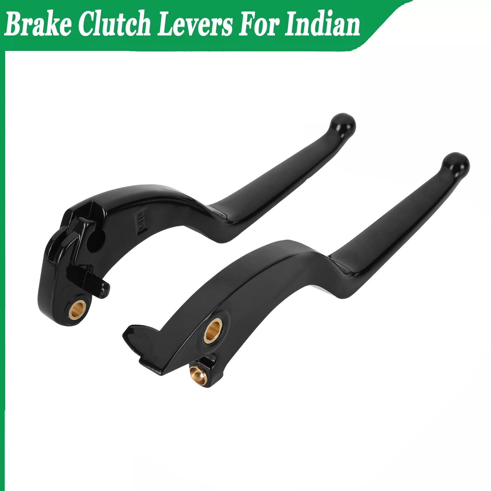 1 Pair Black Clutch Brake Levers For Indian Scout Bobber/Scout Rogue/Scout Sixty/Scout Icon/Scout 100th Anniversary 2017-2023