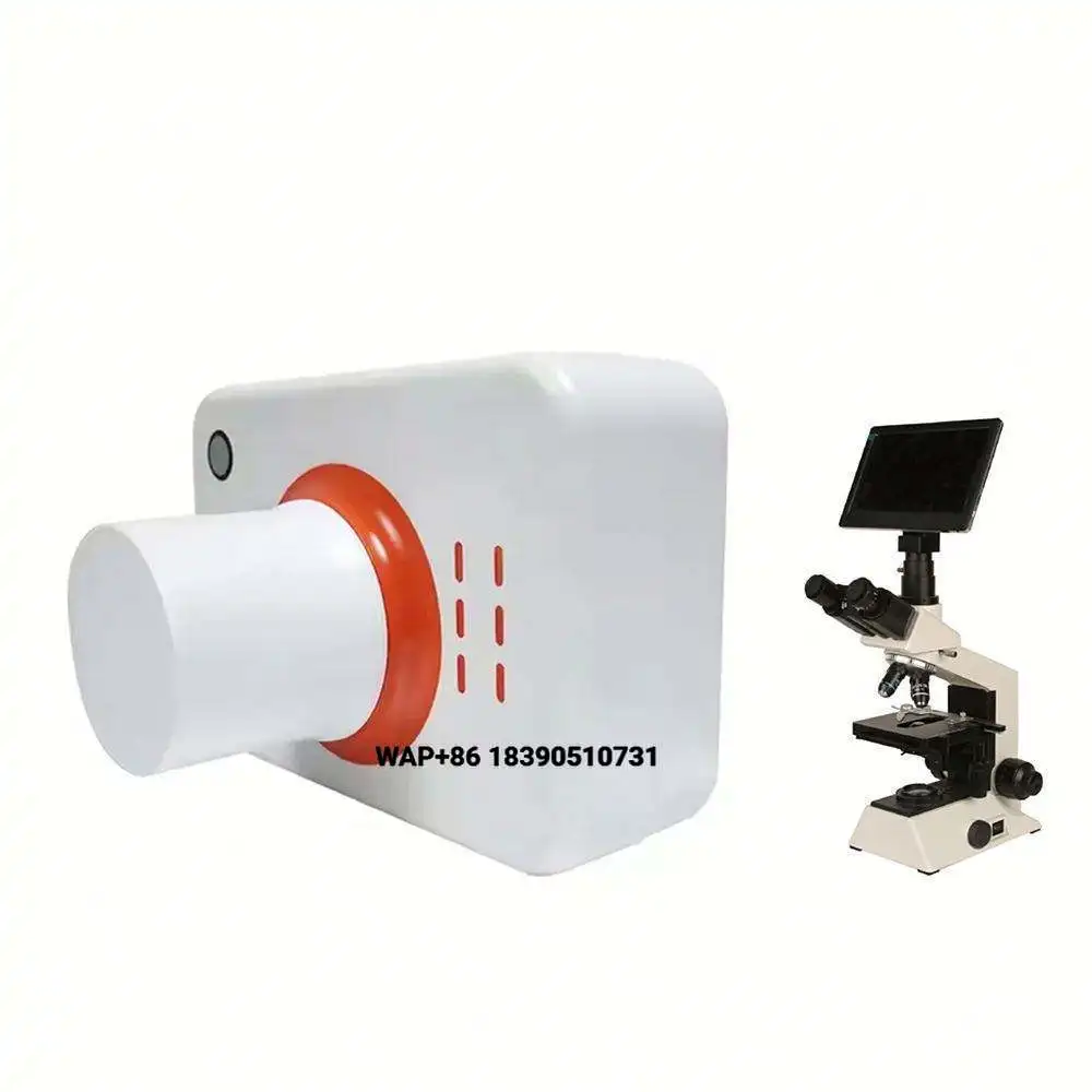 Portable handheld x-ray machine with color touchscreen median digital x-ray device