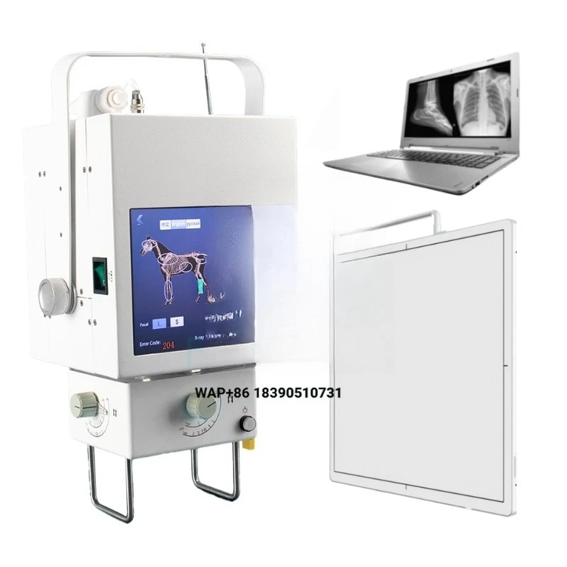 Veterinary Portable Chest X-ray Mobile Medical X-ray Device DR Digital Portable X-ray Machine Dog Cat Price