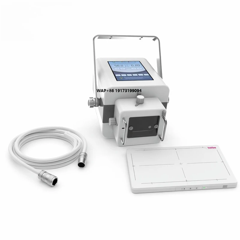 Portable digital veterinary X-ray device 5KW touchscreen high-frequency X-ray imaging device for small animal horse clinics