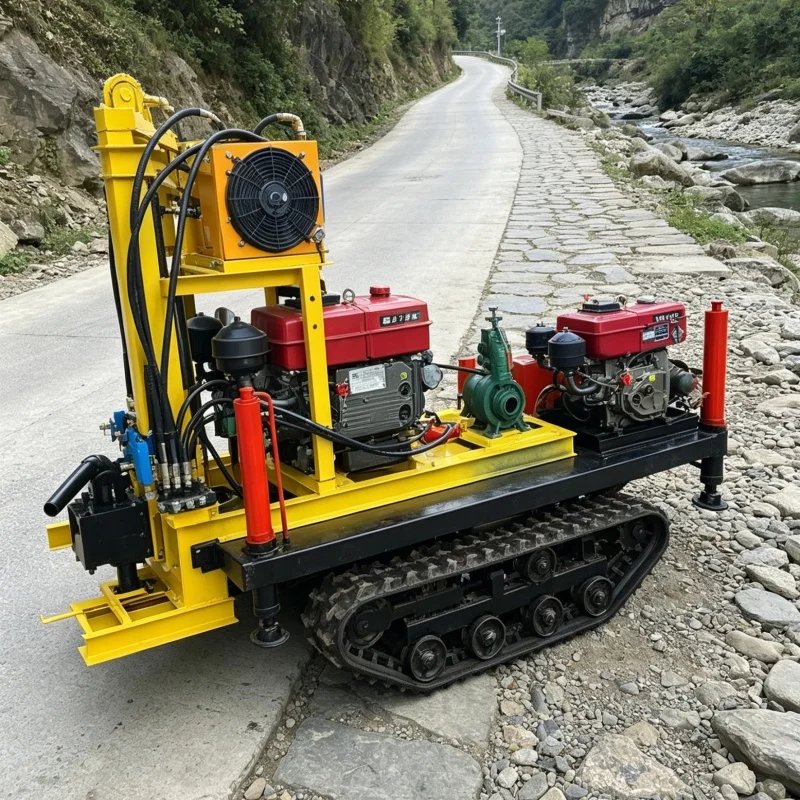 Customized Industry Preferred High-Quality Small Water Well Drilling Rig,Hot-Selling Shallow Water Intake Drilling Rig Equipment