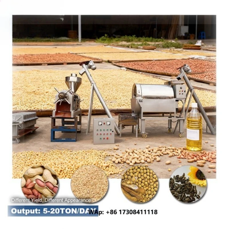 Quality Assurance Cooking Sunflower Soybean Sesame Castor Oil Making Machine for Pressing/processing Peanuts,groundnut,mustard,