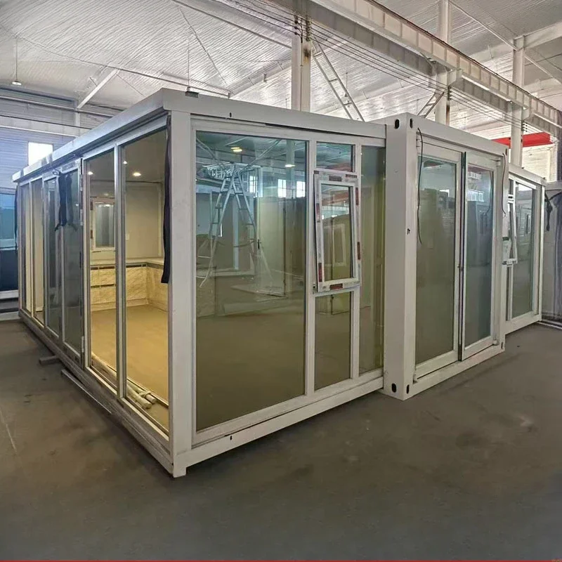 Customized Eco-Luxury Container House: Modern Tiny Expandable Prefab, High Quality Waterproof – Foldable Modular Green Living Ho
