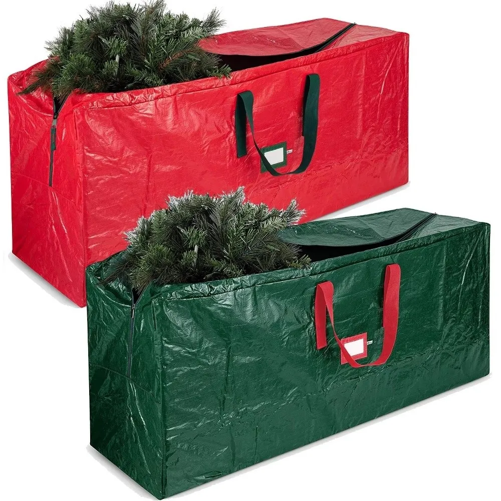 Foldable Christmas Tree Storage Bag Waterproof Durable Xmas Furniture Packs Home Organizer Carry Handles Artificial Tree Tote