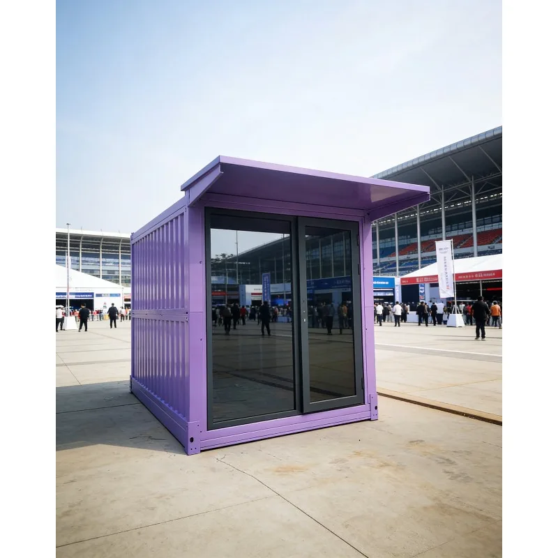 2026 New Design Foldable Prefabricated Container House Steel Modular Home Easy Install Waterproof for Hotel Office Apartment CE