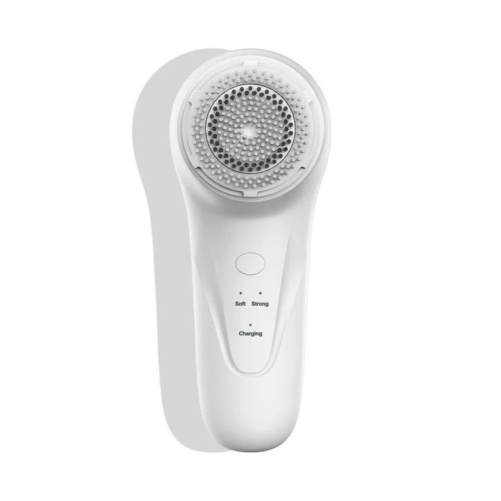 Handheld Sonic Vibration Facial Cleansing Brush Multi Speed Adjustable Face Cleaner