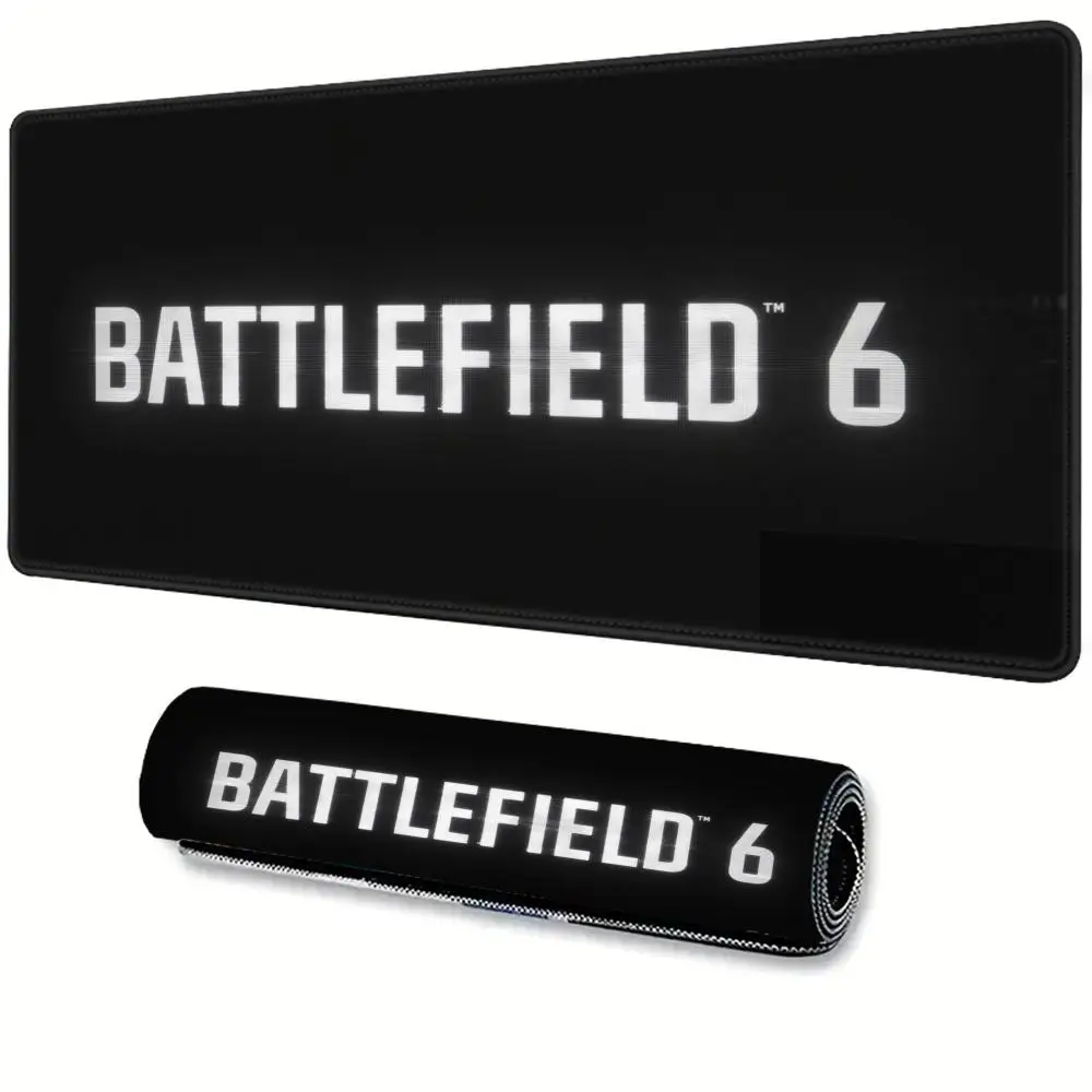 Mouse Ahooting Pad Anti-fray Home Custom Ergonomic Office Rubber Game Large Desk Mat Keyboard 6 Battlefield PC Non-slip