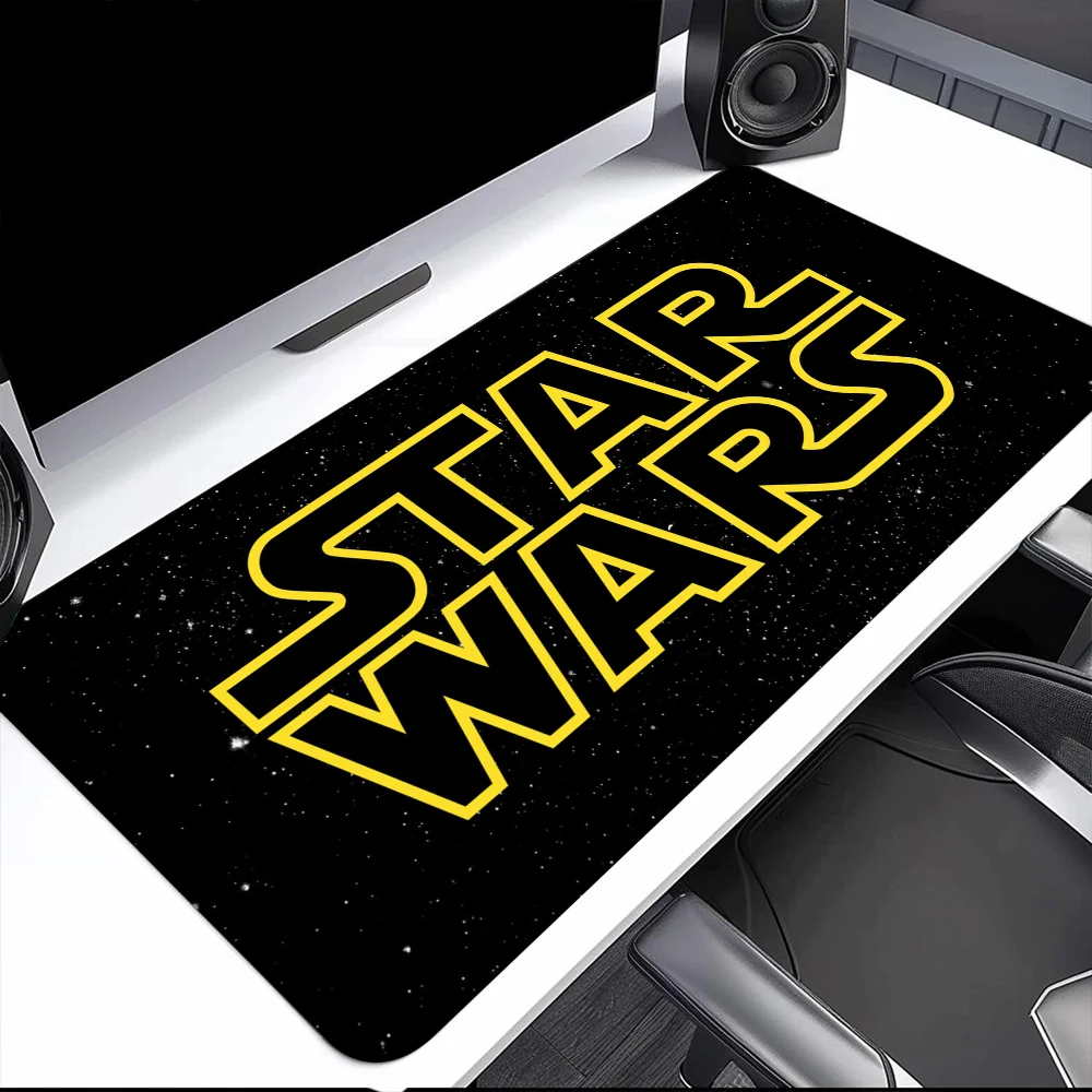 Film S-Star Wars Luke Vader q Mouse Pad Large Desk Mat Keyboard Ergonomic Office Rubber PC Non-slip Anti-fray Home Custom