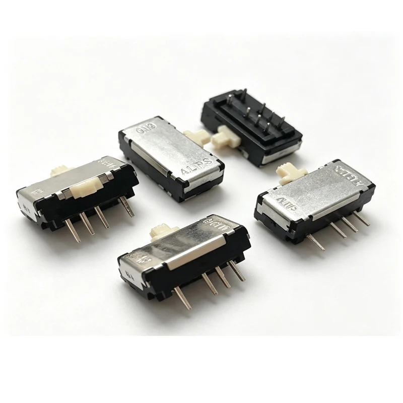 2pcs/lots Japan ALPS SSSS928500 Universal Toggle Switch 8-pin 3-speed Direct Plug Double Row