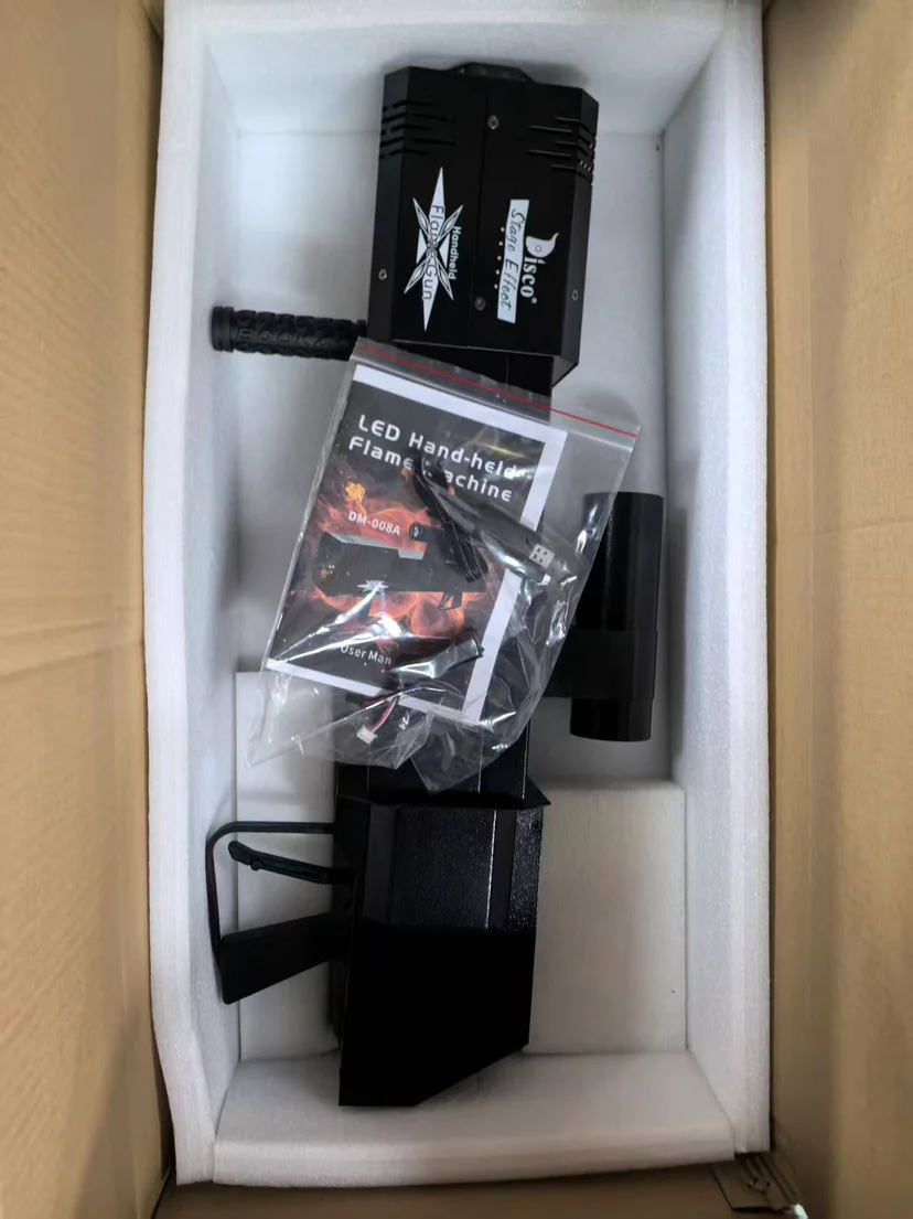 2026 Hot Selling Stage Effect Sfx Flamethrower DJ Flame Gun Hand-held Flame Machine Fire Gun