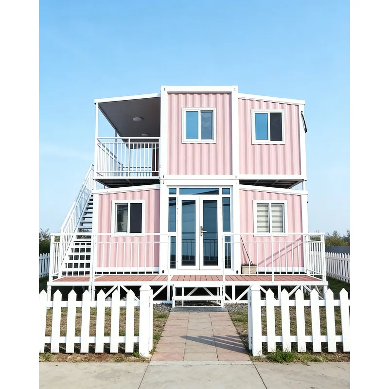 Quick Build 40ft Expandable Container House Foldable Prefab Villa 2-5 Bedroom Luxury Home Steel Structure for Real Estate Sale