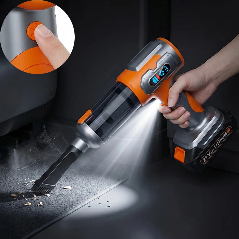 Wireless Car Vacuum Cleaner - Household Appliance - Sofa - Office - High Power - Household Cleaning Machine - Carpet Cleaner