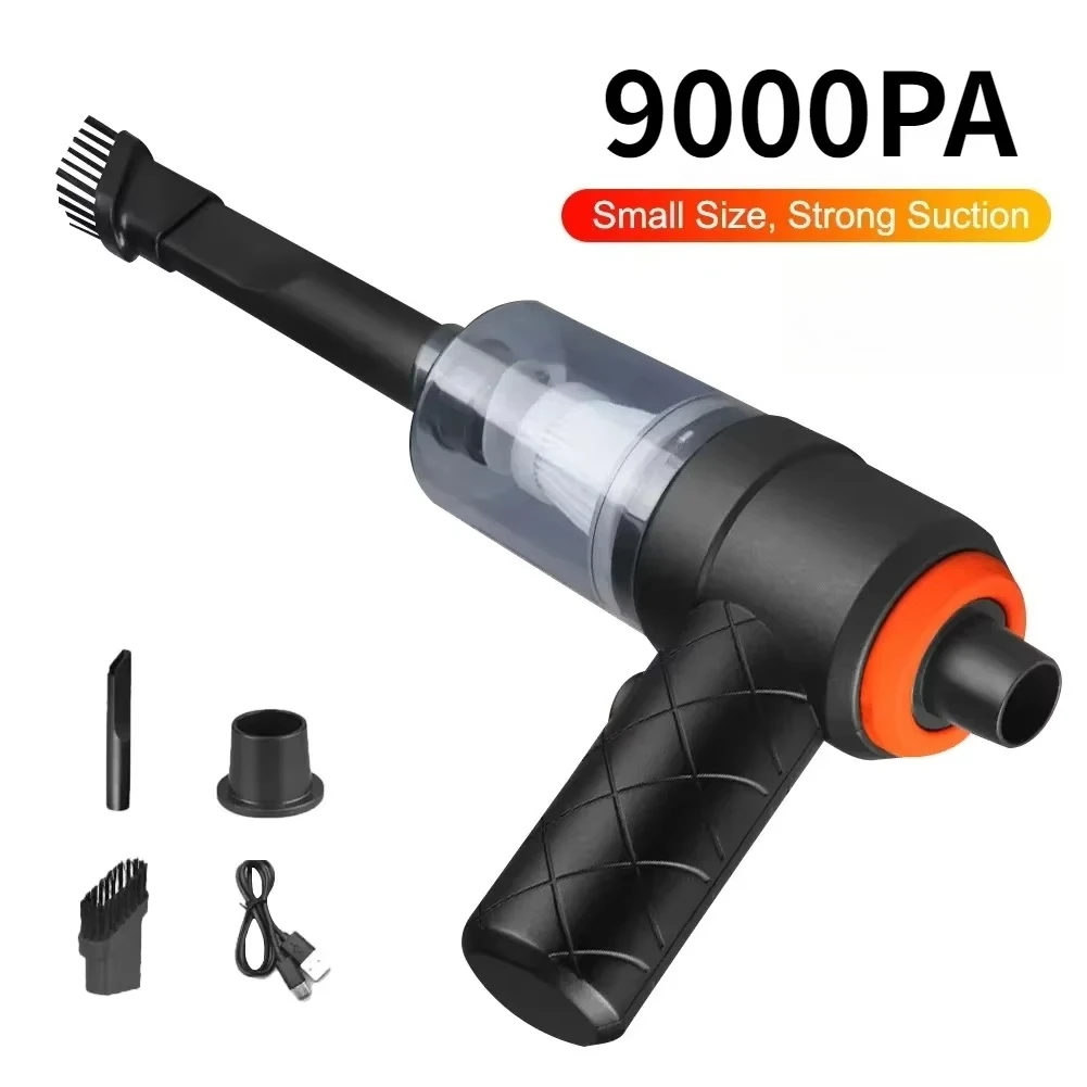 Wireless Car Vacuum Cleaner 120W Cordless Dust Handheld Auto Portabale Vacuum High-power Vacuum Cleaner For Home Office Car