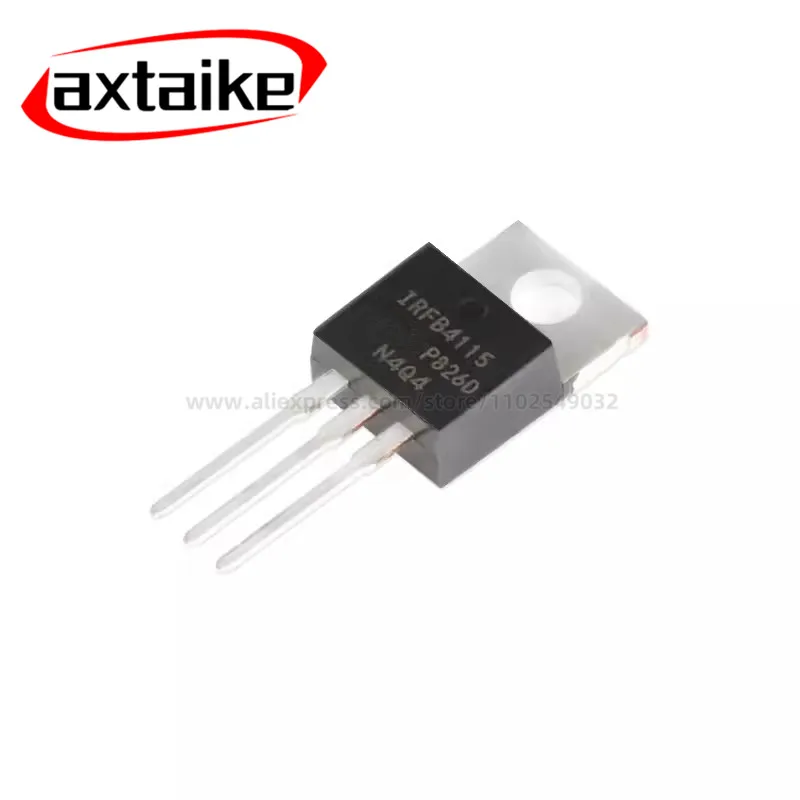 10PCS IRFB4115PBF TO-220 MOSFET DIP Transistor  IRFB4115 150V 104A 380W N-Channel HEXFET Power