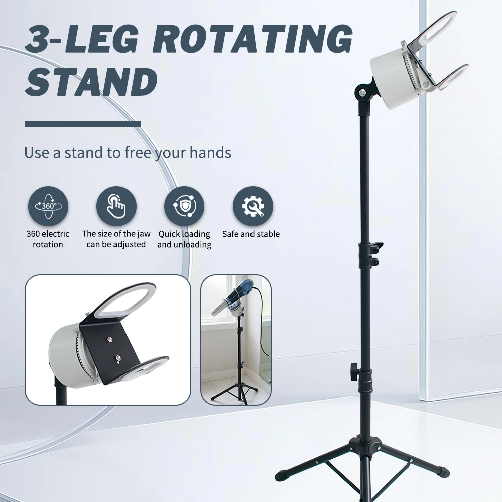 Terahertz Hand Blower Machine Tripod Stand Holder Terahertz Wand Stand 360 Degre Automatic Rotation Terahertz Bracket